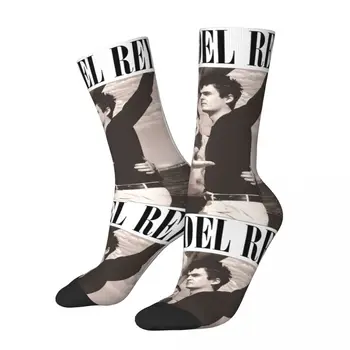 Баскетболни чорапи Harajuku Lana Del Rey, полиэстеровые чорапи за екипажа унисекс, нескользящие