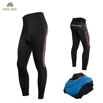 Гореща разпродажба пролетно-есенни мъжки велосипедни панталони ZERO БАЙК, спортни облекла за активен отдих, Професионални стегнати велосипедни панталони M-XXL