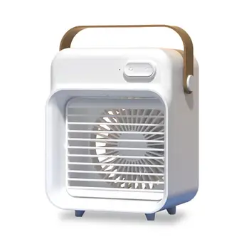 Настолен климатик, вентилатор за охлаждане на спални с 3 скорости на вятъра, тенис на изпаряване овлажнител на въздуха, вградена тенис на хладен въздух