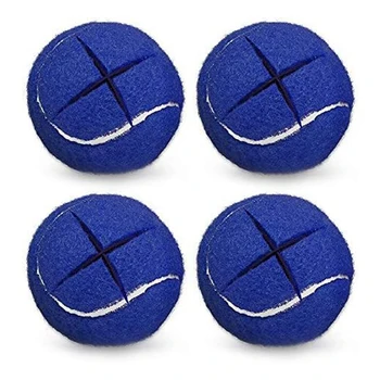 Тенис топки 4ШТ За Ходунков Премиум-клас Защита на Краката на Мебелите И Твърд под Синьо