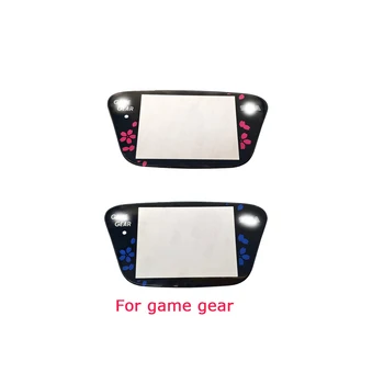 Черна стъклена леща за ремонт на обективи на екрана на игралната конзола sega game gear GG резервни части
